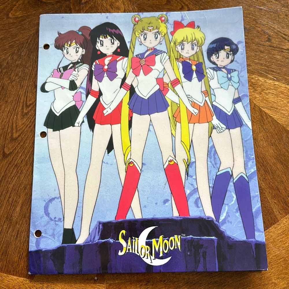 Vintage Sailor Moon and the Sailor Guardians Folder